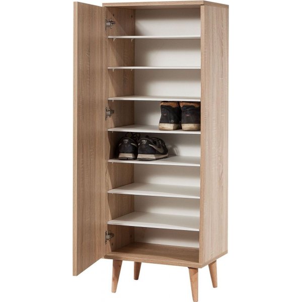 Filinta skoskap av planker - Sonoma eik Filinta skoskap av planker - Sonoma eik