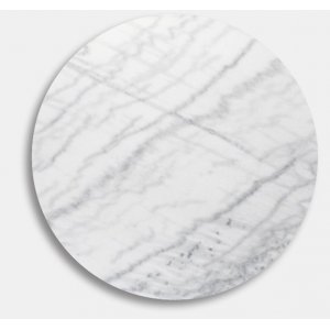 Hvit marmorplate 50x53cm