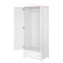 Stephany garderobe - Hvit/rosa