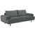 Andria 3-seters sofa - Mrkegr