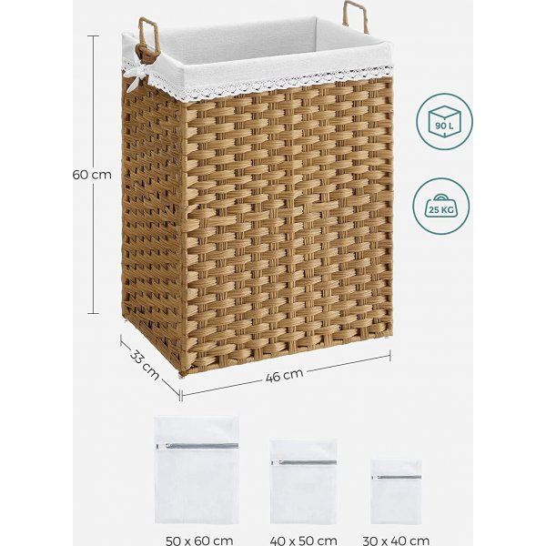 Henrietta skittentyskurv 90 l - Rotting