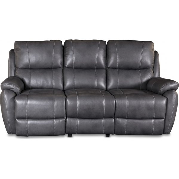 Enjoy Hollywood recliner sofa - 3-seter (el) i grtt kunstskinn