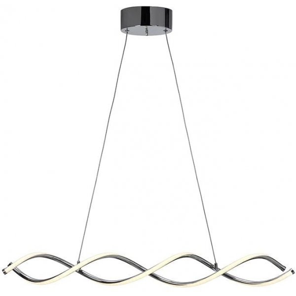 Vindla taklampe - Krom