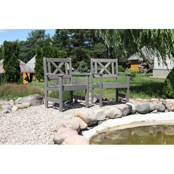 Bollnäs utendørs lenestol - Grå Bollnäs utendørs lenestol - Grå