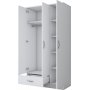 Baden garderobe 2 - Hvit