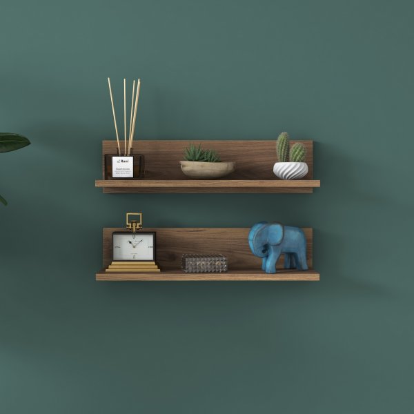 Emma vegghylle - Valnøtt Emma vegghylle - Valnøtt