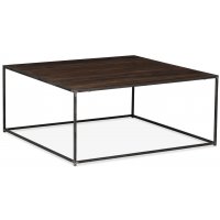 Cortina salongbord 90x90 cm - Resirkulert tre / metall Cortina salongbord 90x90 cm - Resirkulert tre / metall