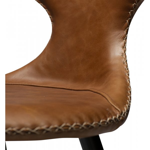 Flair barkrakk 90 cm - Brunt skinn