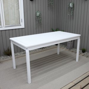 Europe spisebord 150 cm - Hvit