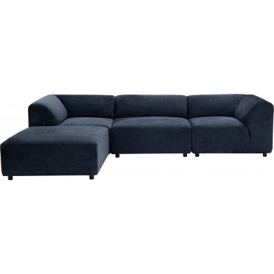 Alpha divan sofa venstre - Marinebl