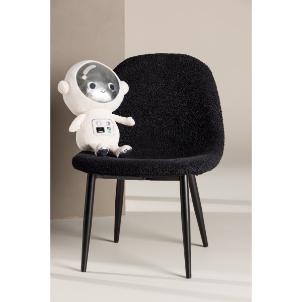 Polar barnestol - Sort teddy Polar barnestol - Sort teddy