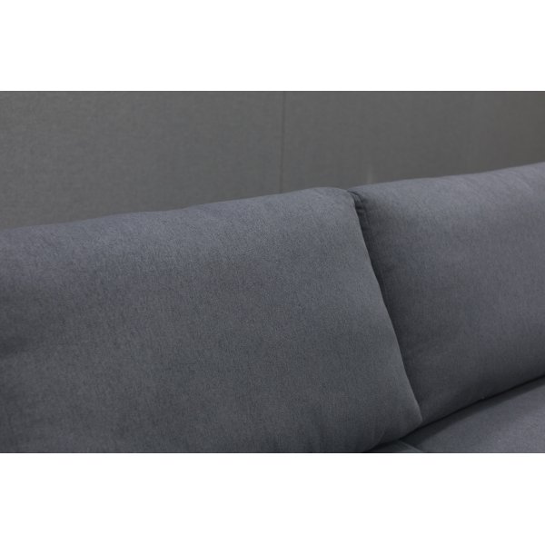 Sofa U-formet sofa 309 cm mørkegrå stoff - Solna + Tekstilrens for møbler Sofa U-formet sofa 309 cm mørkegrå stoff - Solna + Tekstilrens for møbler