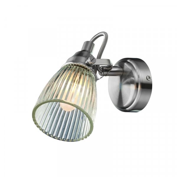 Lada Vegglampe - Stl/Klarglass