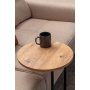 Mitazor sidebord 38 cm - Furu/sort