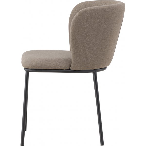 Edina spisestuestol - Brun/svart Edina spisestuestol - Brun/svart