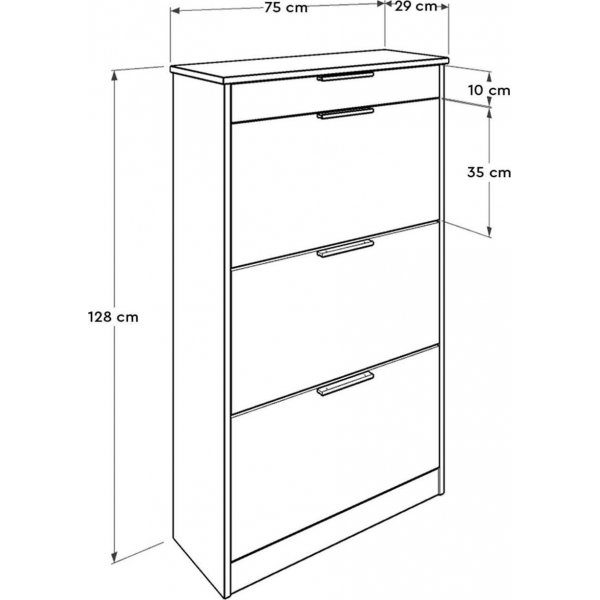 Shock skoskap - Valn�tt