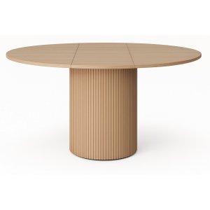 Nova spisebord kan utvides Ø130-170 cm - Whitewash eik Nova spisebord kan utvides Ø130-170 cm - Whitewash eik
