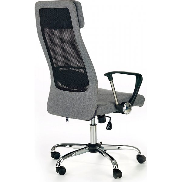 Cazandra skrivebordsstol i svart og grtt