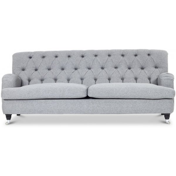 Howard Barkley rett 4-seters sofa - naturlig