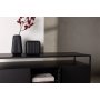 Kingsport avlastningsbord 120 x 45 cm - Sort