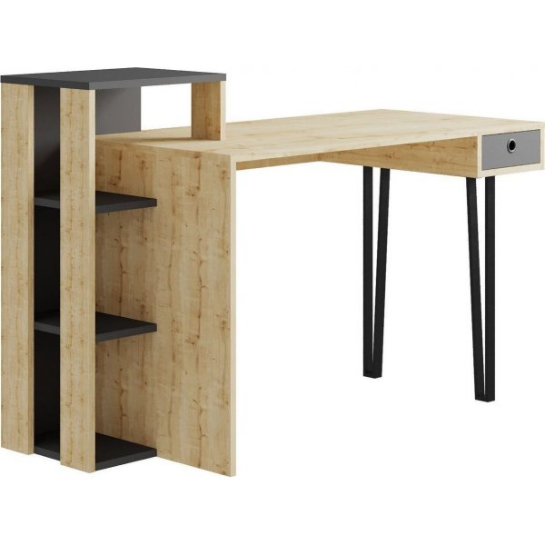 Loyd skrivebord - Eik/antrasitt Loyd skrivebord - Eik/antrasitt