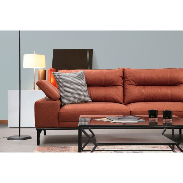 Hollywood divansofa - oransje