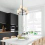 Arve taklampe 10175 - Sort/antikk/hvit