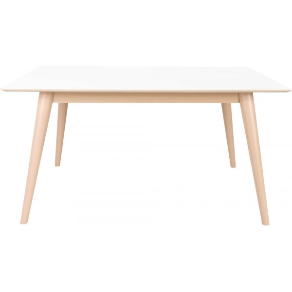København Spisebord - Hvit/Natur - 150/230x95 København Spisebord - Hvit/Natur - 150/230x95