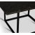 Sintorp spisebord, 120 cm - Svart/brun marmorimitasjon