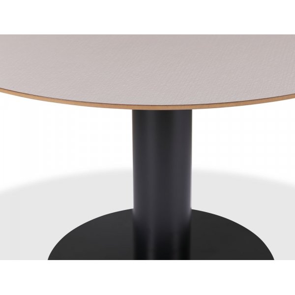 Next 118 rundt spisebord - Svart / Lys virvler Next 118 rundt spisebord - Svart / Lys virvler