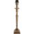 Salong lampefot - Antik messing - 42 cm