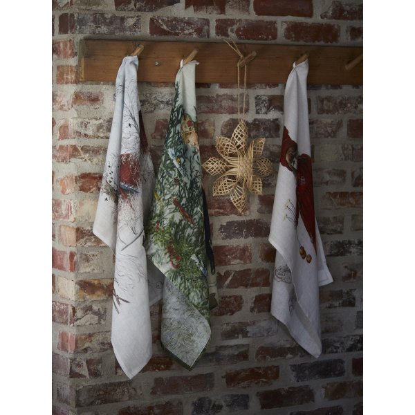 Gården kjøkkenhåndkle 50 x 70 cm - Grå Gården kjøkkenhåndkle 50 x 70 cm - Grå