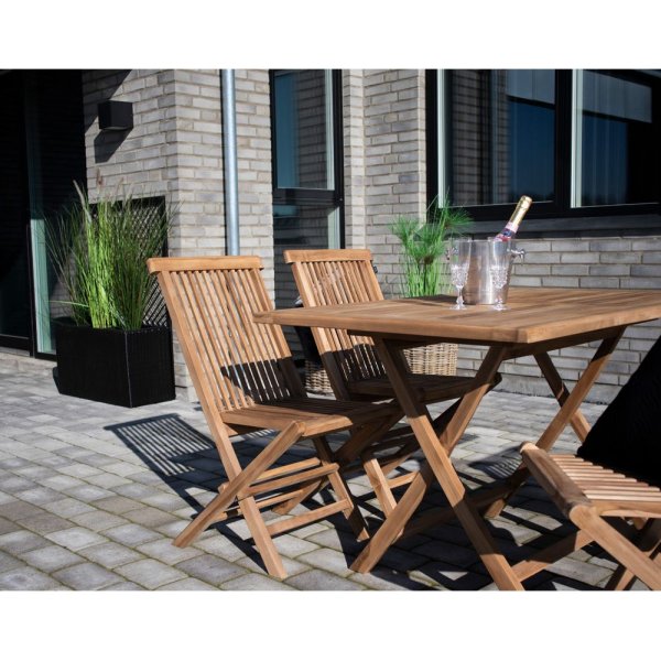Oviedo spisebord - Teak - 120x80x75 Oviedo spisebord - Teak - 120x80x75