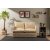 Saga 2-seters sovesofa - Cream