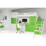 Max loftseng med skrivebord 80 x 200 cm - Alle farger