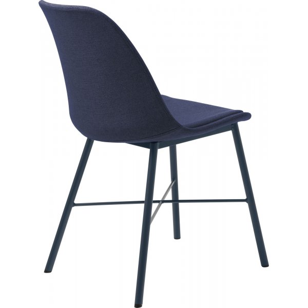 Cara stol i bltt stoff