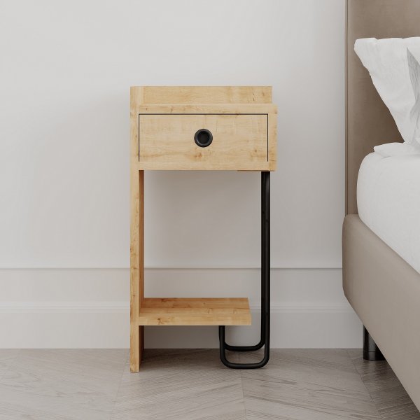 Canis nattbord - Eik