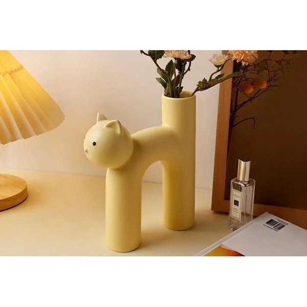 Gatevase - Gul Gatevase - Gul