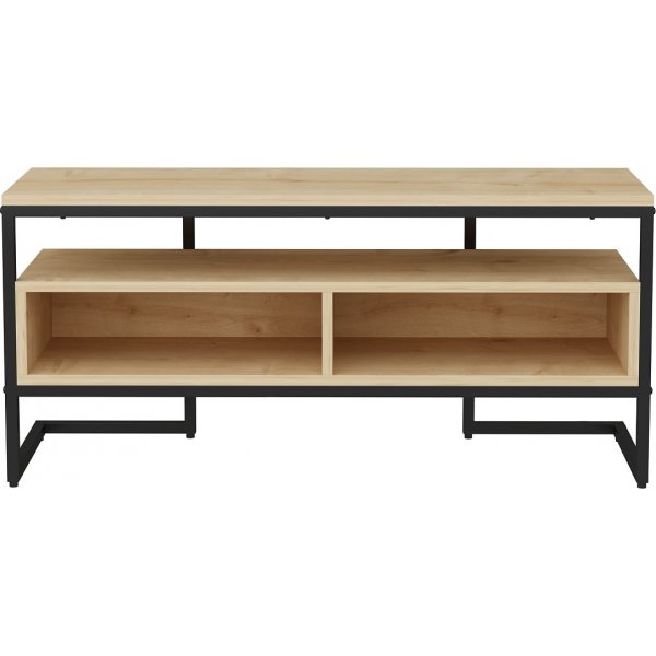 Merrion mediabenk - Sort/eik Merrion mediabenk - Sort/eik