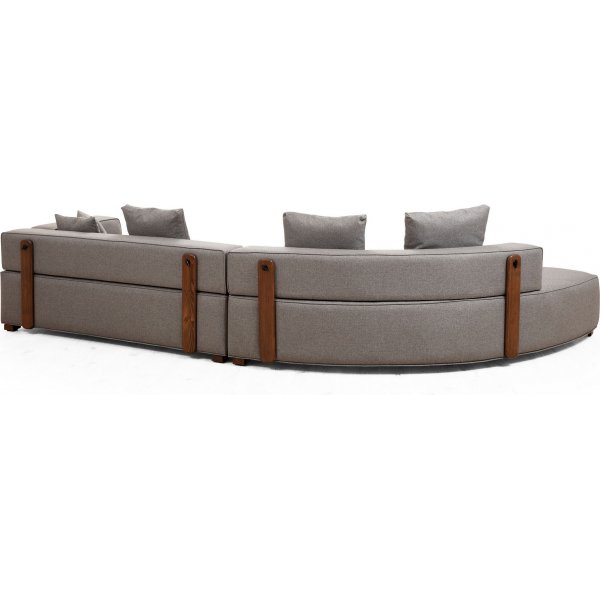 Gloria divansofa - Grå Gloria divansofa - Grå