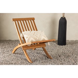 Lenestol Kenya i teak - natur