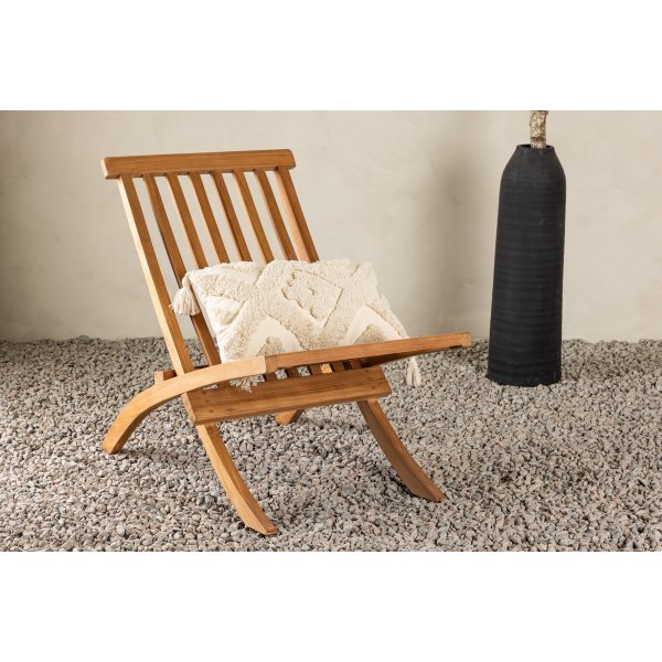 Lenestol Kenya i teak - natur