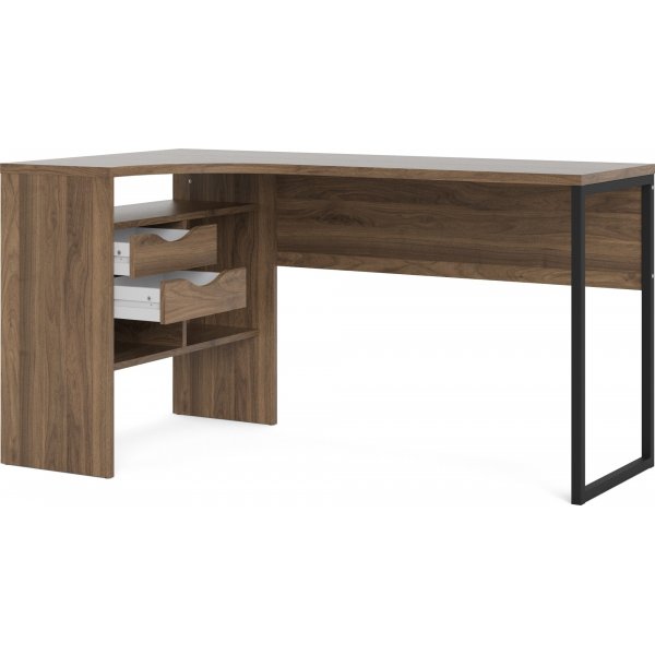 Function Plus skrivebord 145,1 x 81 x 76,8 cm - Valnøtt Function Plus skrivebord 145,1 x 81 x 76,8 cm - Valnøtt