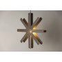 Sfsen Advent Star Taklampe 80 cm - Sort/Mocca