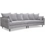 Gotland 4-seter buet sofa 301 cm - Oxford gr