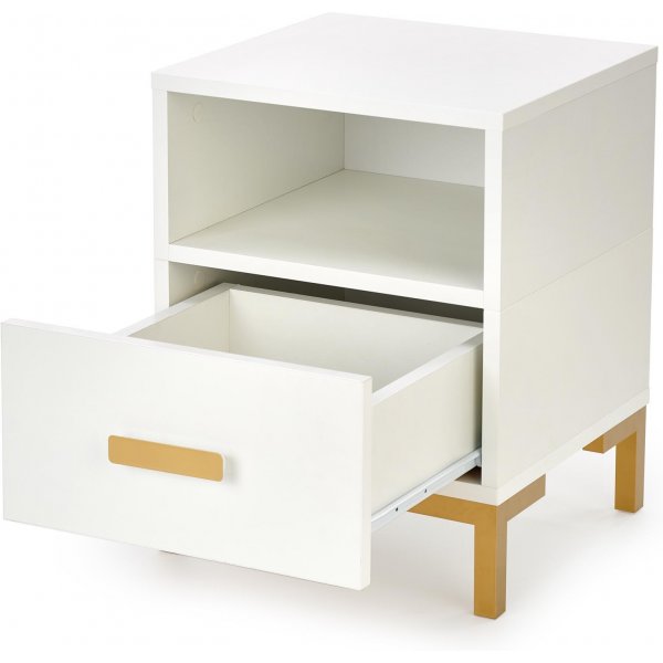 Chantelle nattbord - Hvit