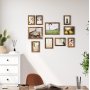 Jasmina fotoramme, 10 stk - Brun