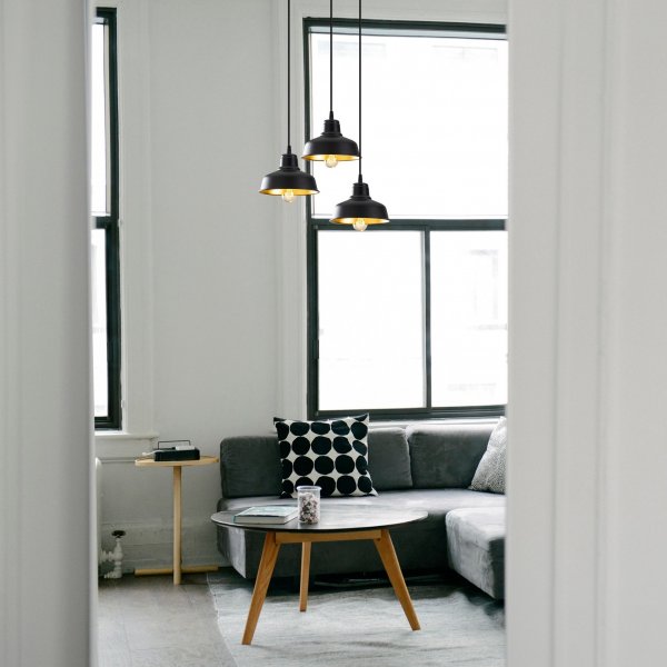 Bergen taklampe 181-S2 - Sort Bergen taklampe 181-S2 - Sort