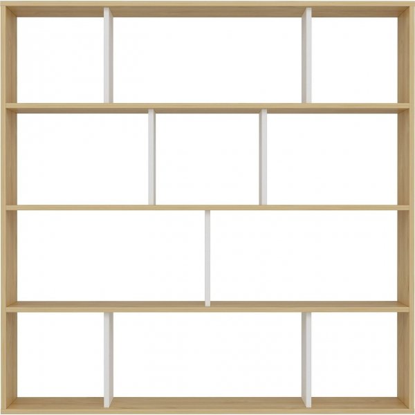 Hodbi bokhylle - Eik/hvit Hodbi bokhylle - Eik/hvit