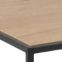 Seaford salongbord 100 cm - Eik/svart